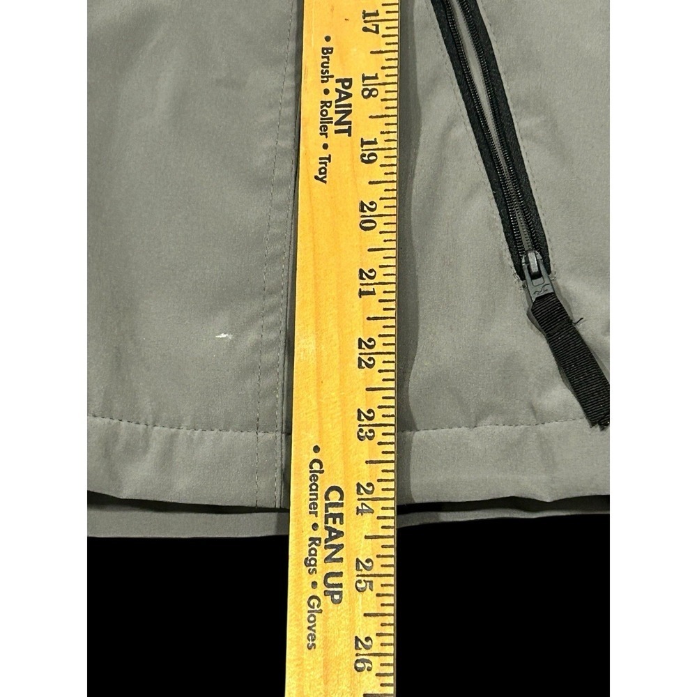 Hollister California All Weather Jacket Women's Medium Grey Hooded Winter Coat - Picture 10 of 16